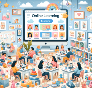 맘시터교육 온라인 학습센터 바로가기