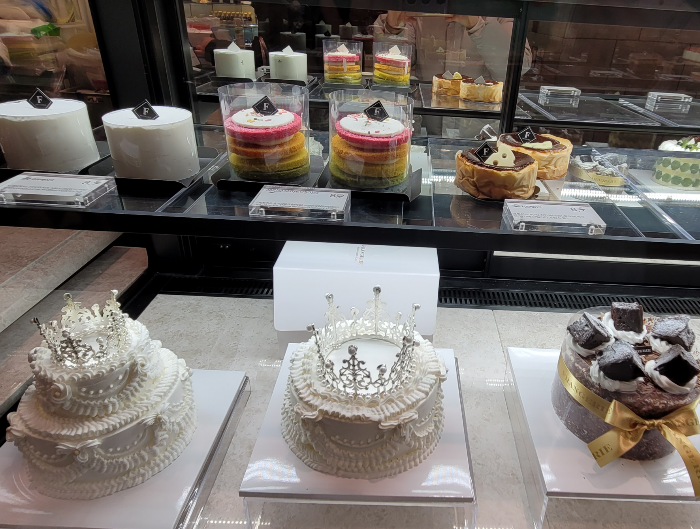 프랑제리의 케이크사진