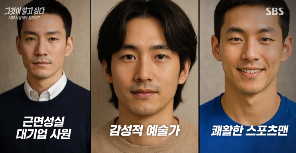 AI 인물들