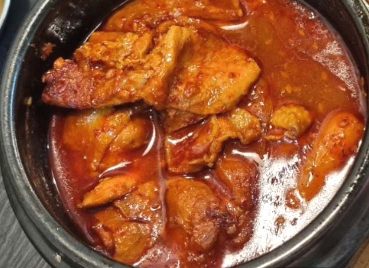 8000원-찜닭정식
