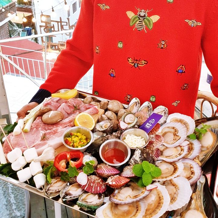 생방송 투데이 통영 루프탑 굴 해산물 바베큐 씨푸드 레스토랑 맛집 식당 위치 연락처 정보