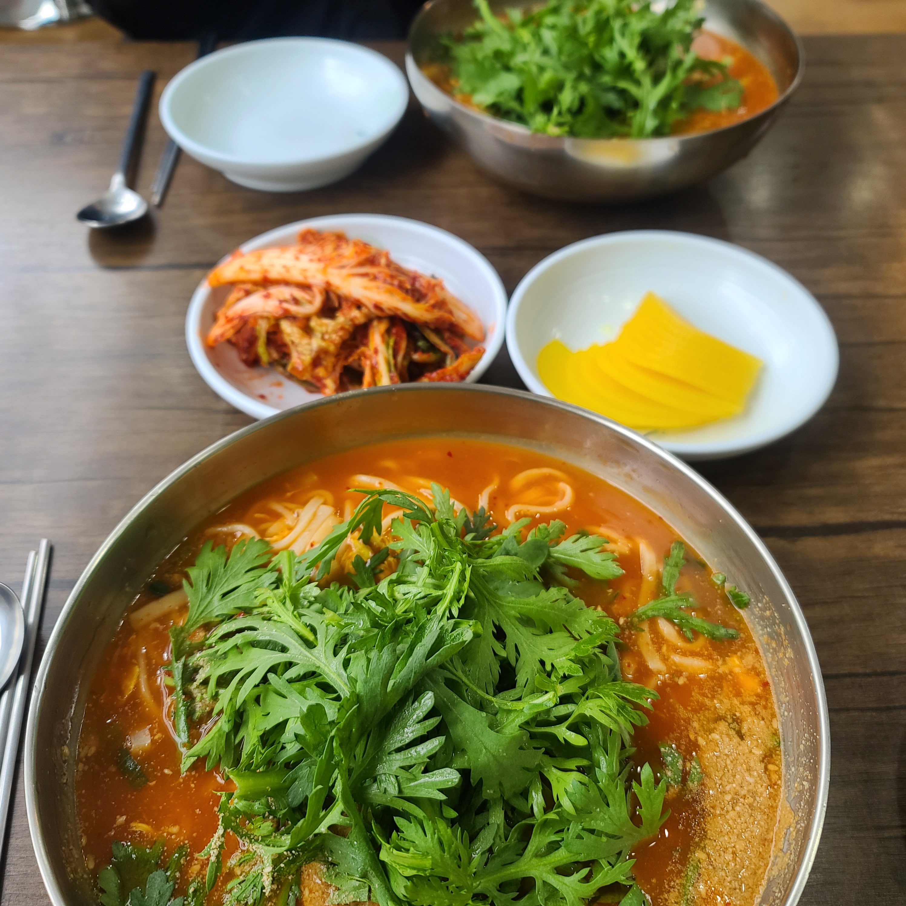  [청주옥산맛집]역시 비오는 날에는 얼큰한 국물에 공주칼국수가 최고죠^^