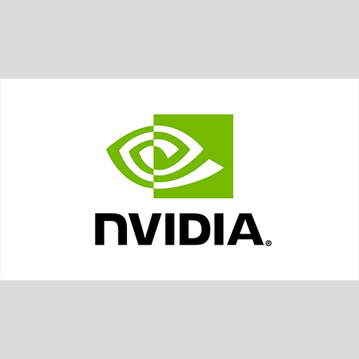 NVIDIA logo white