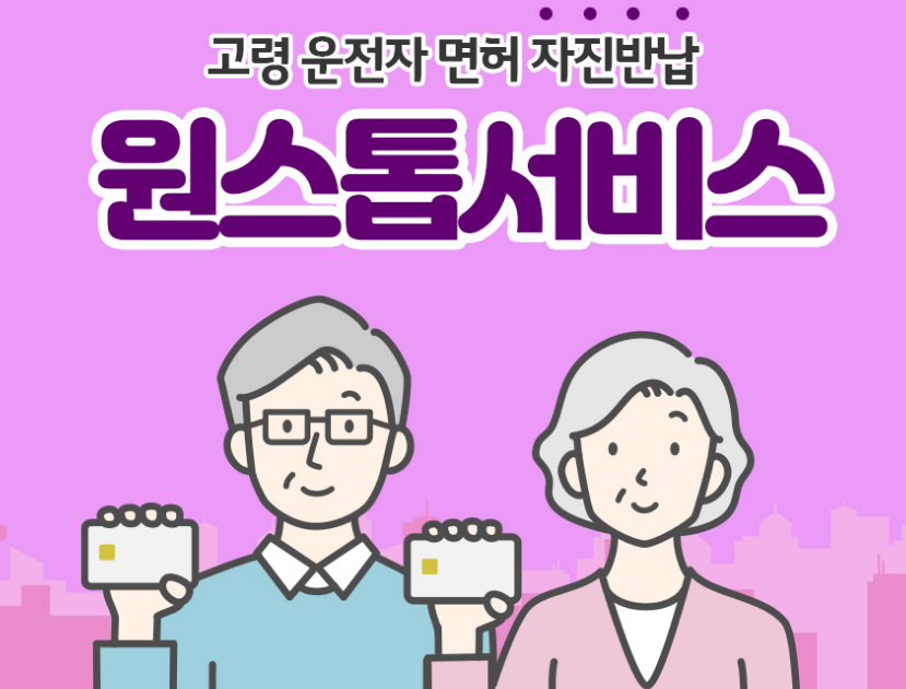 고령자 운전면허증 반납 방법 및 혜택