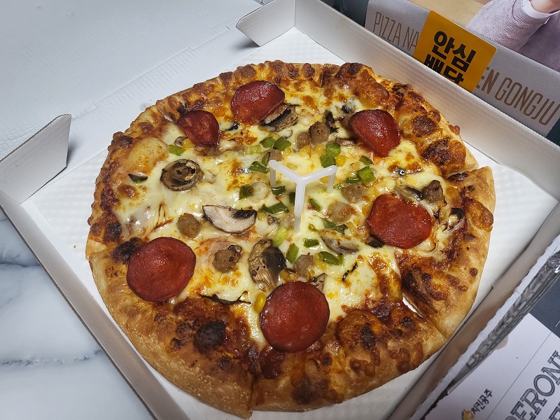 피자나라치킨공주 콤비네이션 피자M