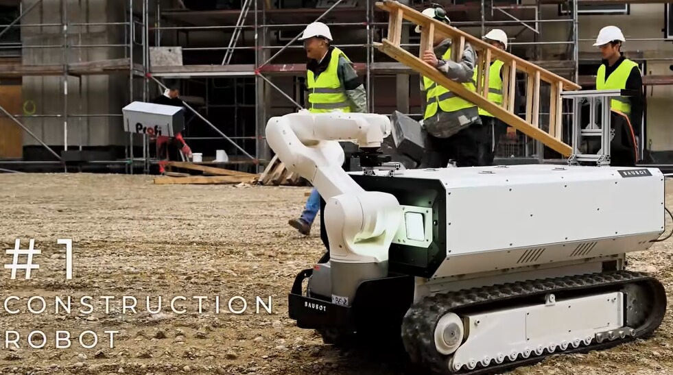  건설현장 만능작업 로봇 바우봇  VIDEO:Baubot, the Robot That Wants to Be Trade on the Jobsite