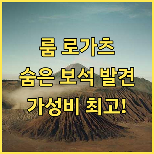 룸 로가츠.. 오미스 숨은 보석! 가