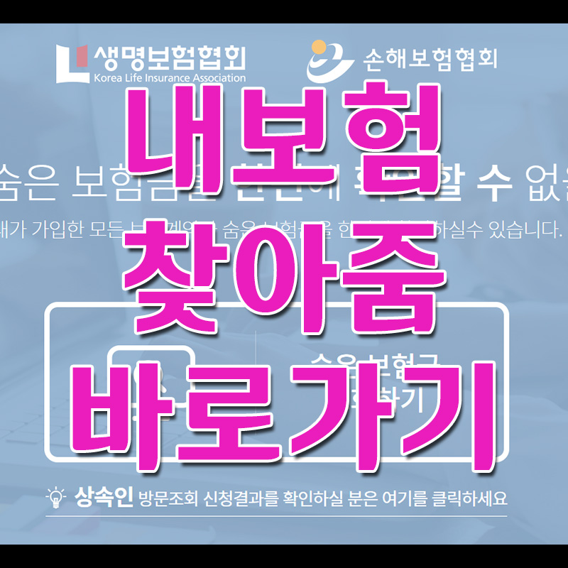  내보험 찾아줌 - 보험계약 및 숨은 보험금 조회