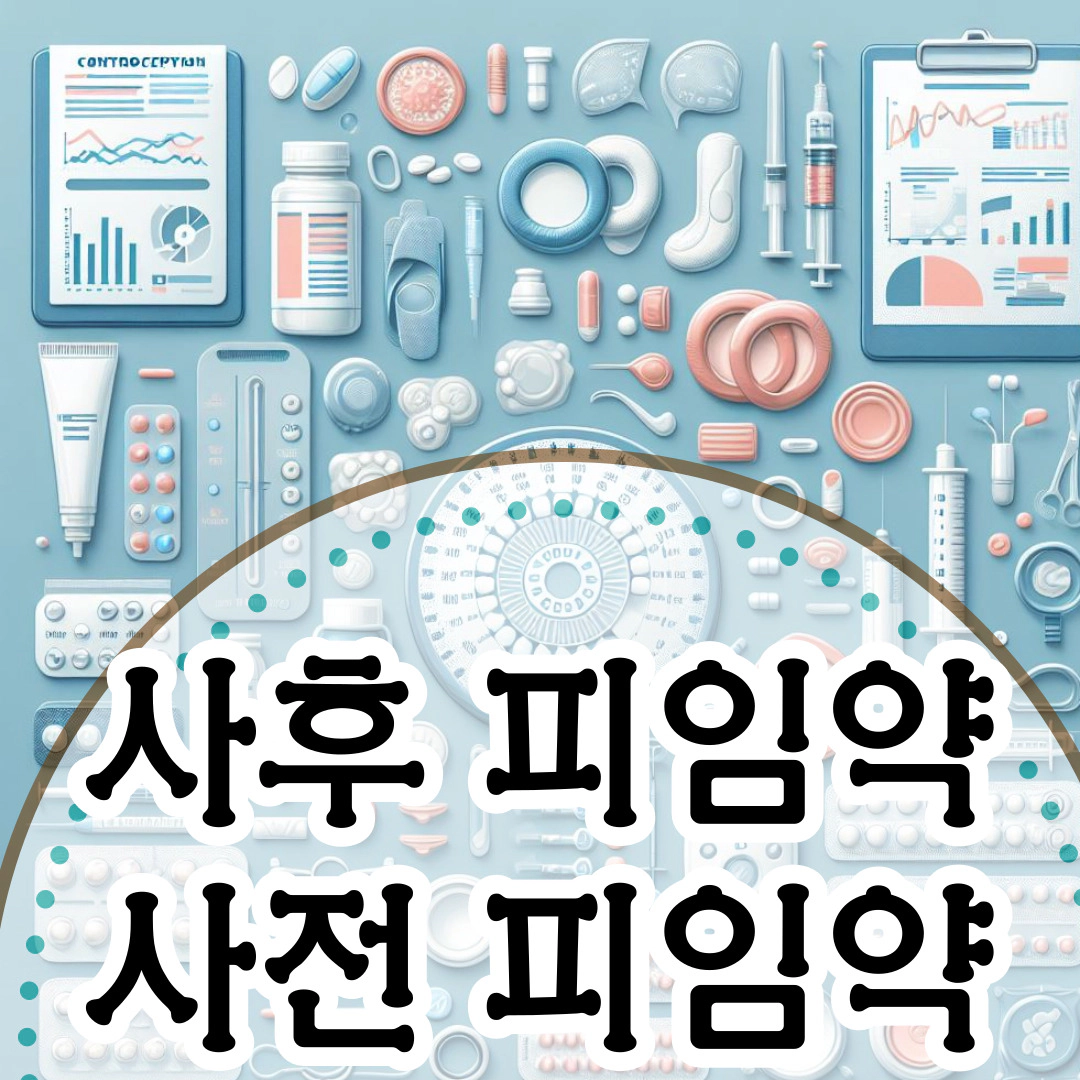 사후 피임약-사전 피임약