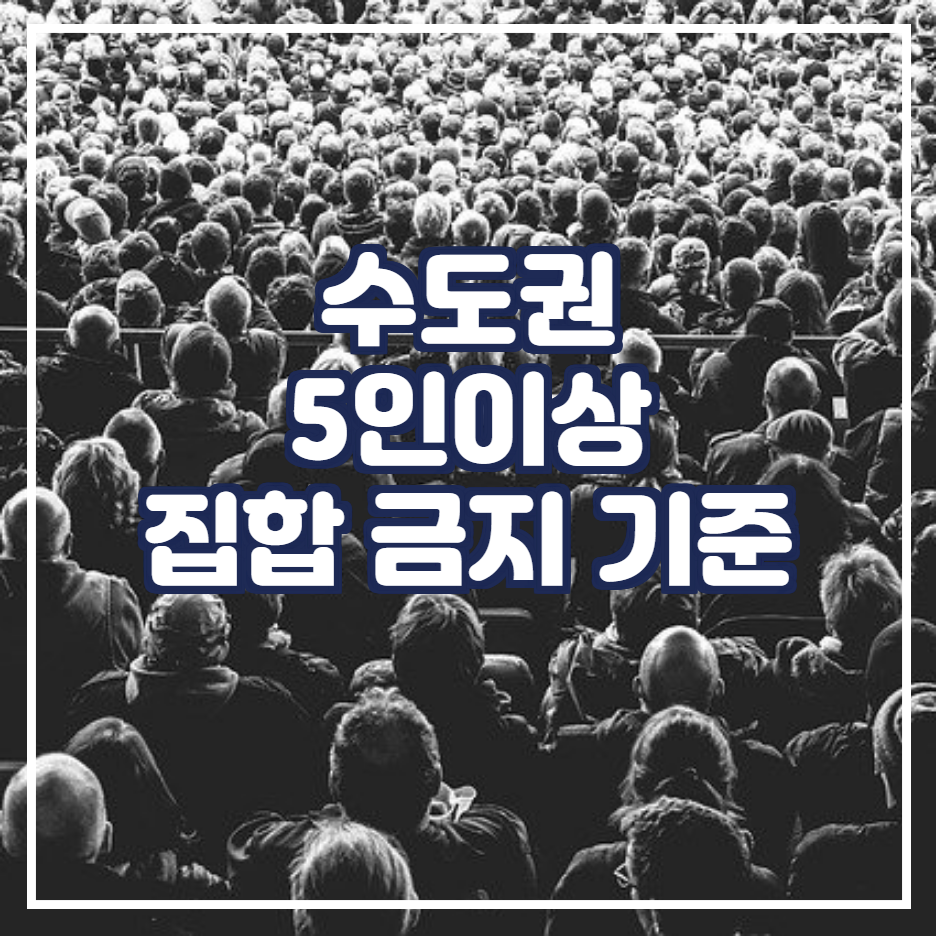  수도권 23일부터 5인 이상 집합 금지 행정 명령과 위반 시 어떻게 되나?