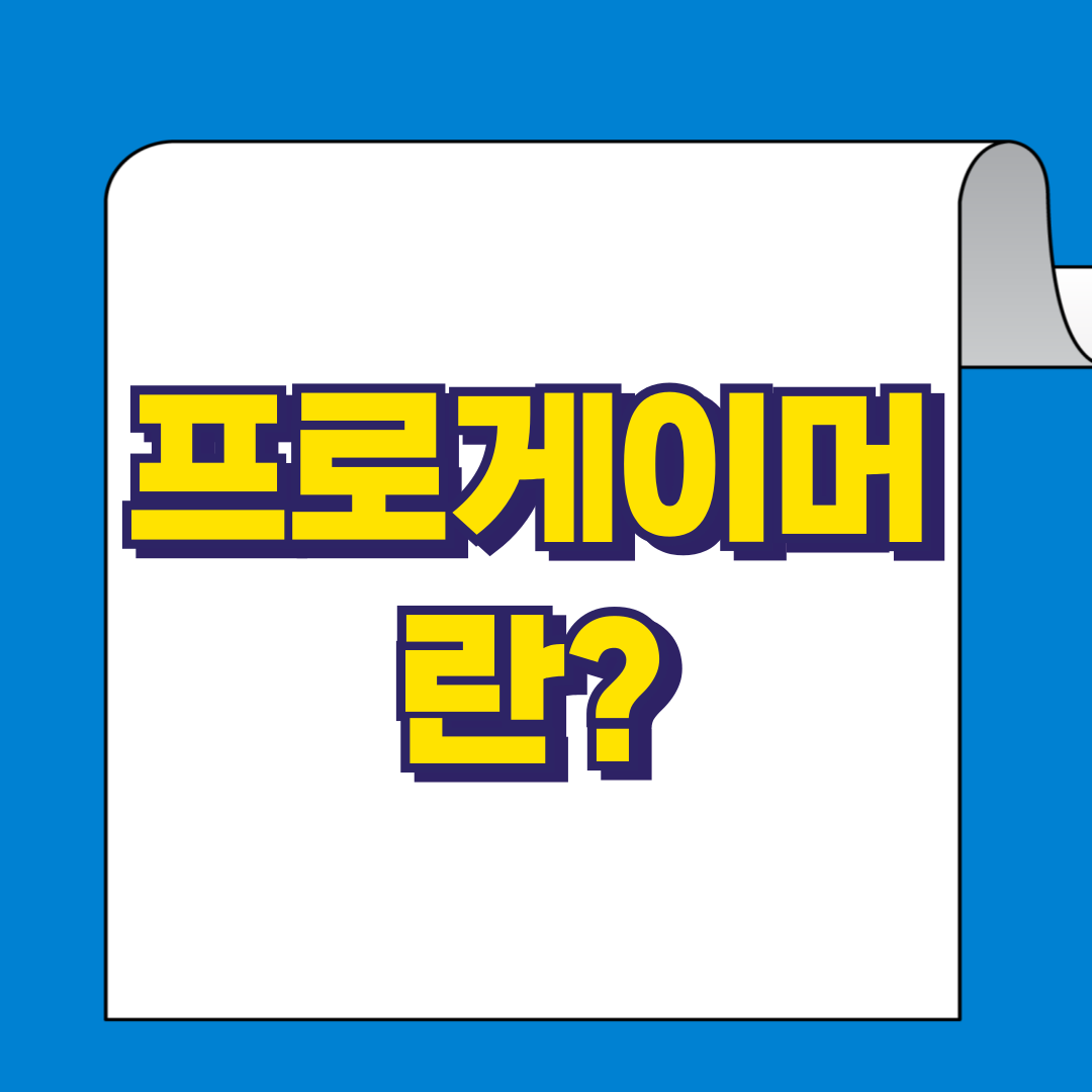 프로게이머란?