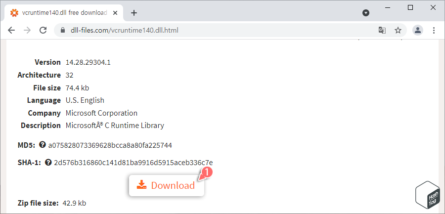 vcruntime140.dll Download