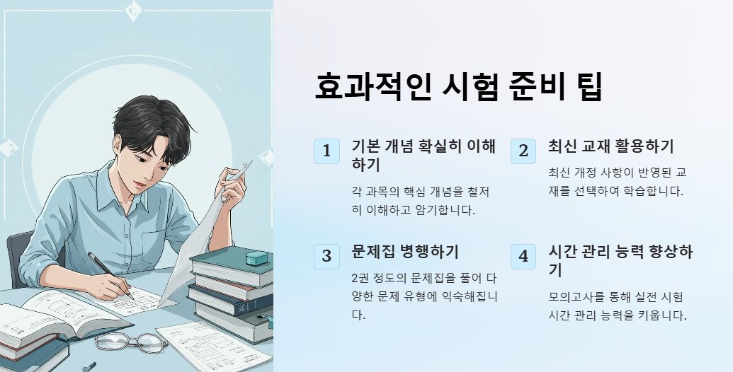 효과적인 시험 준비 팁