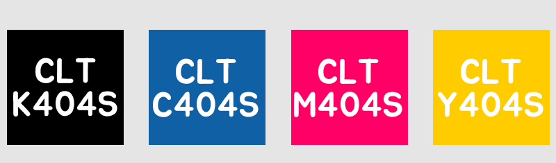 CLT 404 토너 색상