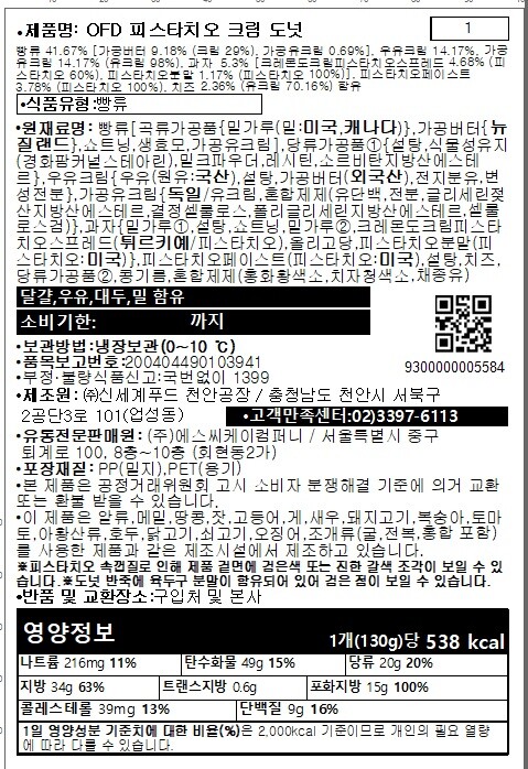 올드페리도넛 이미지