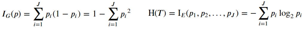 Decision Trees (concepts) - * cost function (for classification) Decision Trees (concepts) - * cost function (for classification)