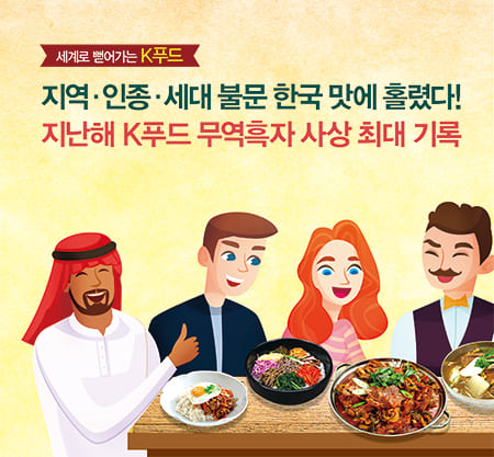[K-Food] &quot;한국이 만들면...세계가 먹고 마시고 바르고 입는다&quot;