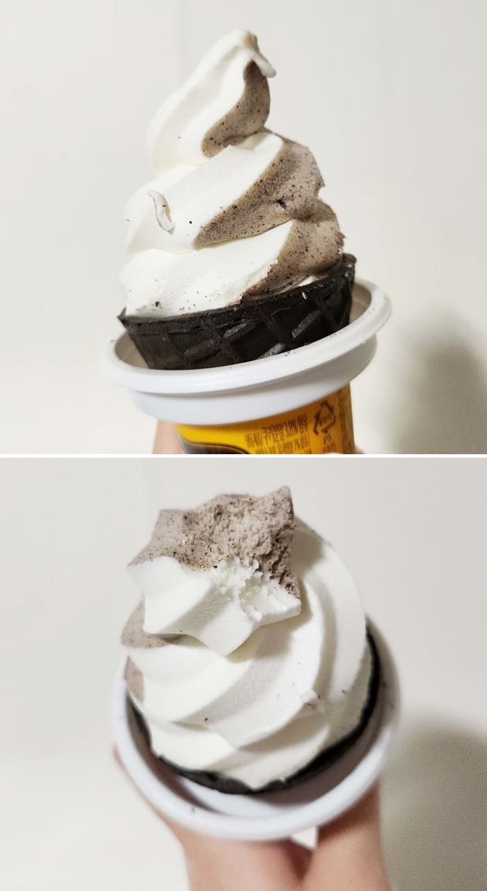 쿠앤크콘-아이스크림-반반-비주얼-사진