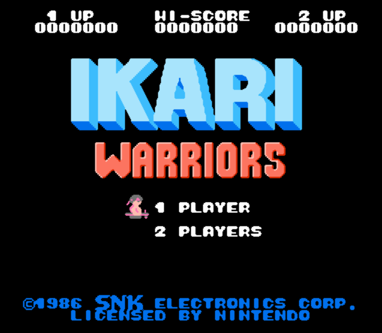  NES ROMS - Ikari Warriors (EUROPE / 유럽판 롬파일 다운로드)