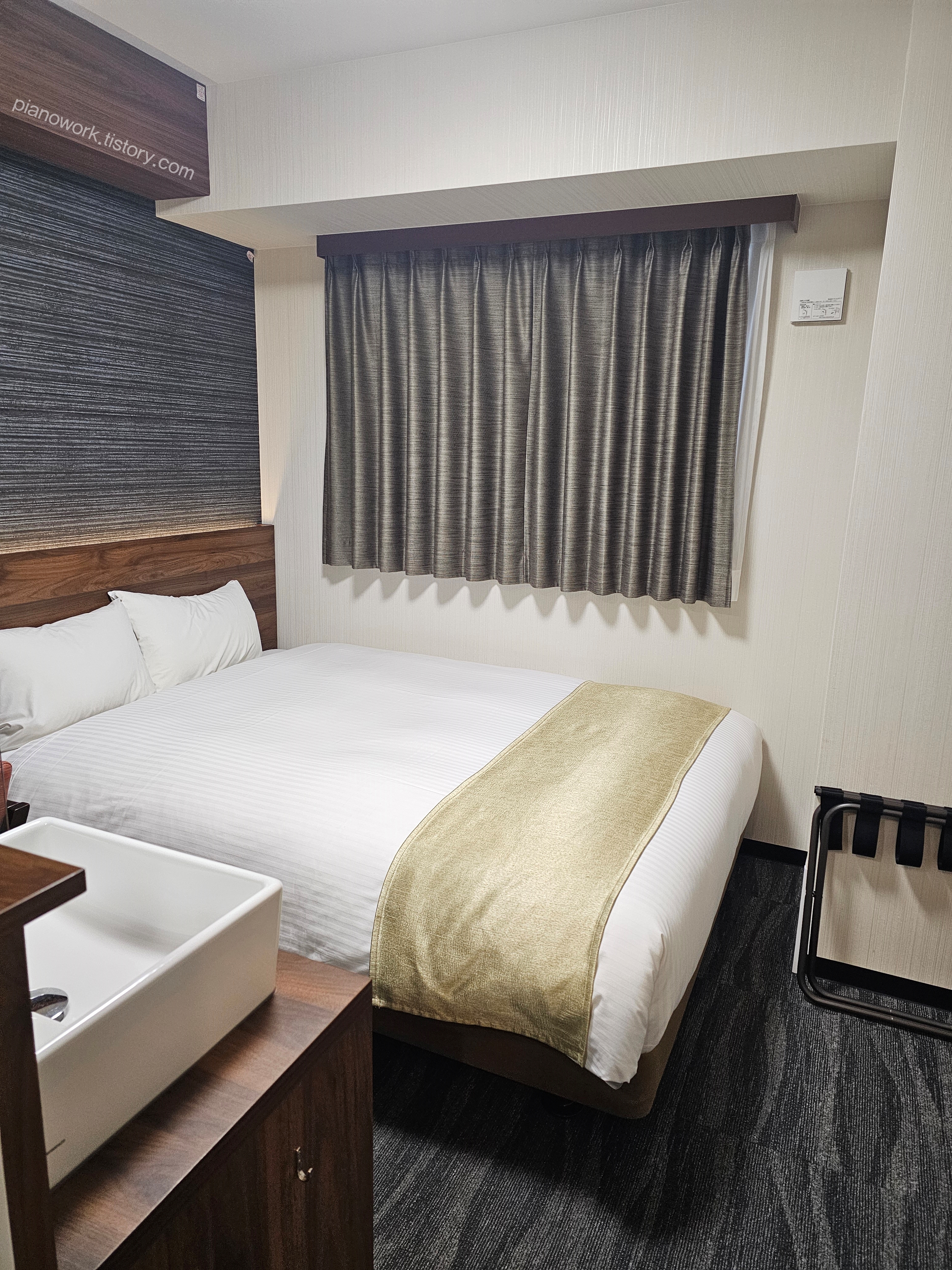 호텔 윙 인터내셔널 다카마쓰 - 스탠다드 더블룸(침대&amp;#44; 욕실)