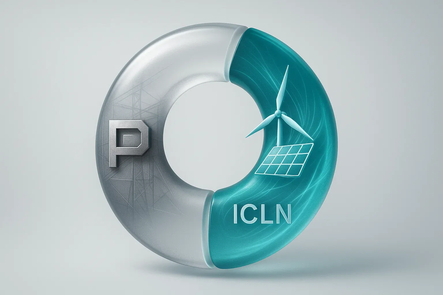 PAVE와 ICLN ETF 로고가 함께 있는 투자 포트폴리오 이미지
