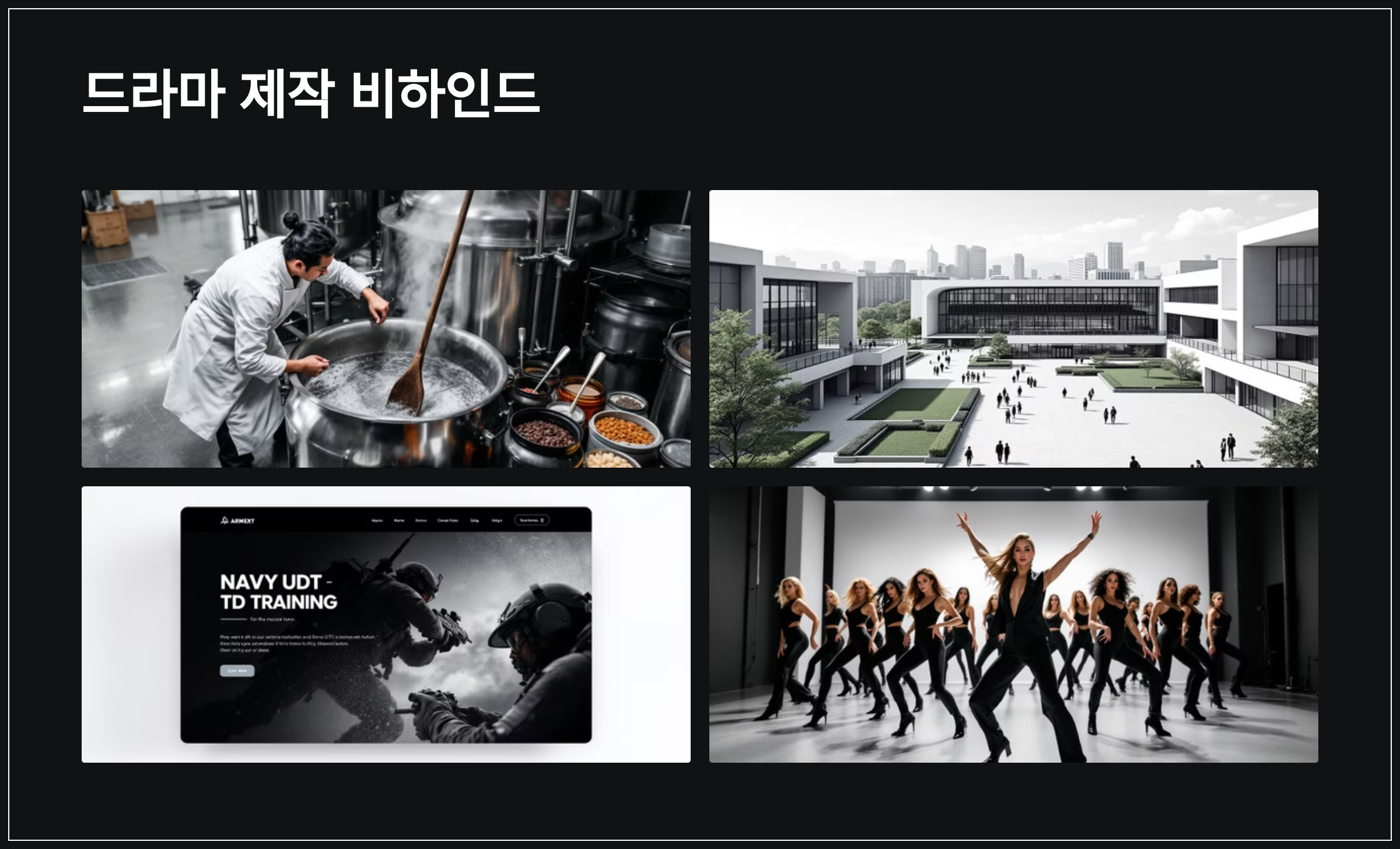 드라마 제작 비하인드