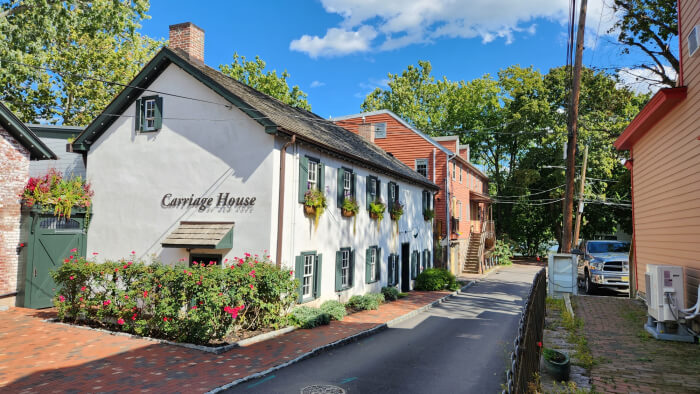 Street in New Hope&#44; PA