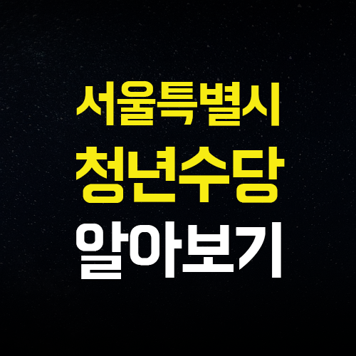  2024 서울시 청년수당: 자격조건, 필요서류, 신청방법 안내해드림