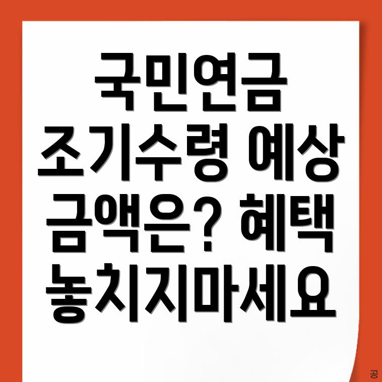 국민연금 조기수령