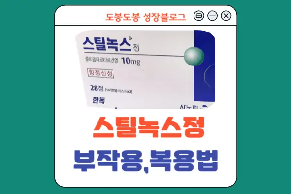 스틸녹스정 안내 이미지