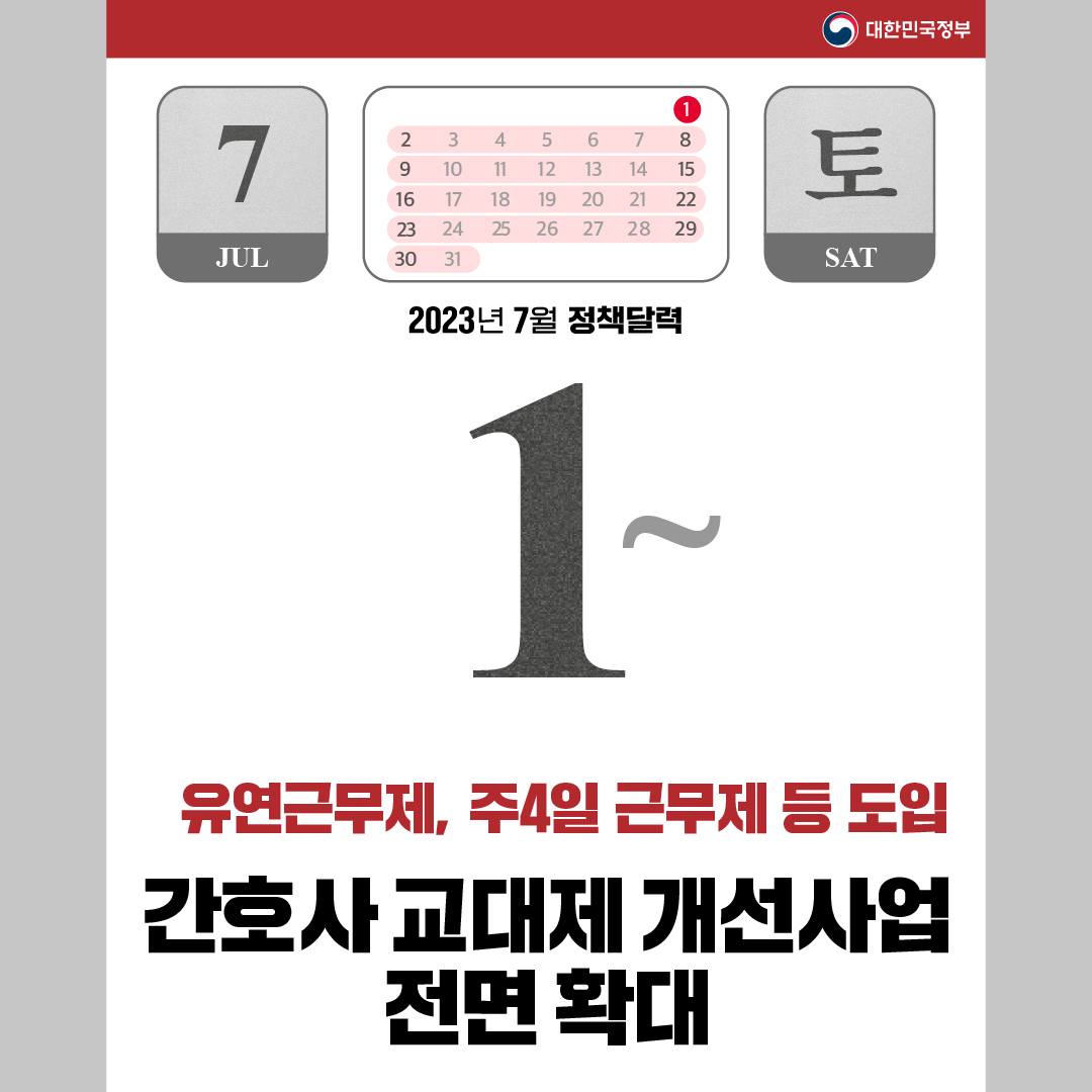  7월부터 바뀌는 정책