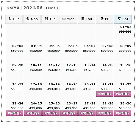 블루원상주CC 1박 2일 골프패키지 예약 가격 0621