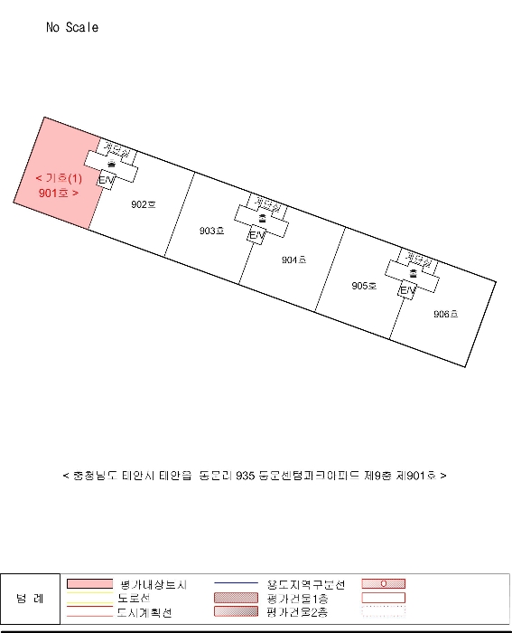 서산지원2020타경3272 건물개황도