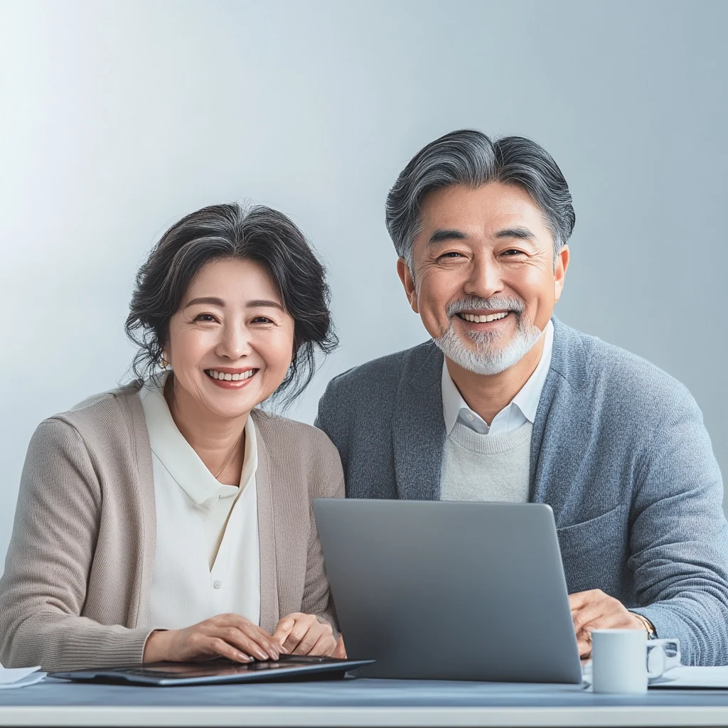 연금공단 홈페이지에서 절감 시뮬레이션 보는 장면