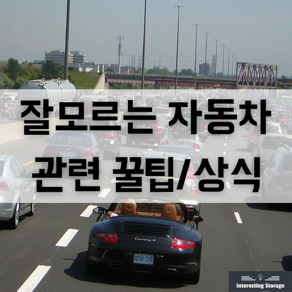  자동차 & 자동차 보험 꿀팁/상식