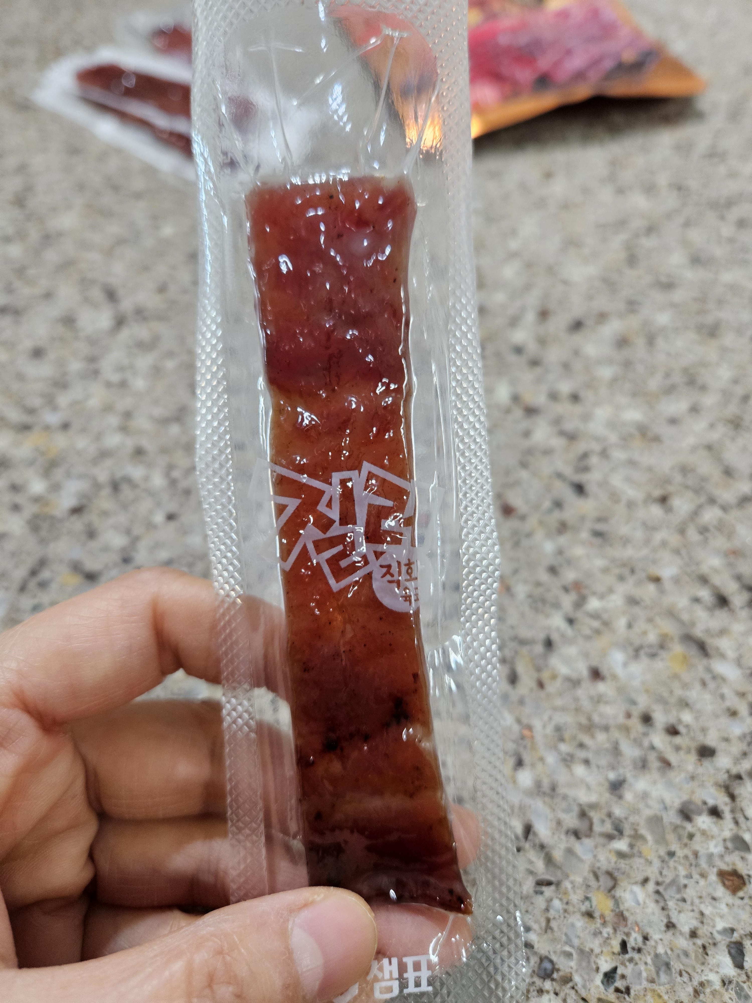 질러 직화육포 개별포장