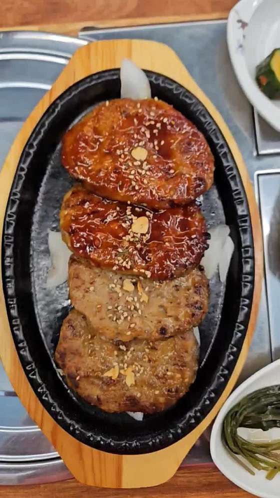 원시인마늘떡갈비