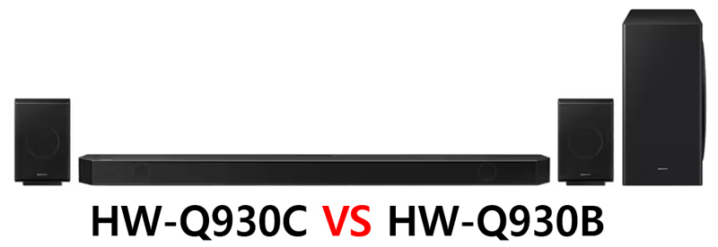  삼성 사운드바 HW-Q930C VS HW-Q930B