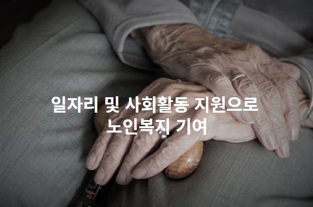  아직 뽑고 있어요!! 신청하세요.. 2023 노인일자리 신청