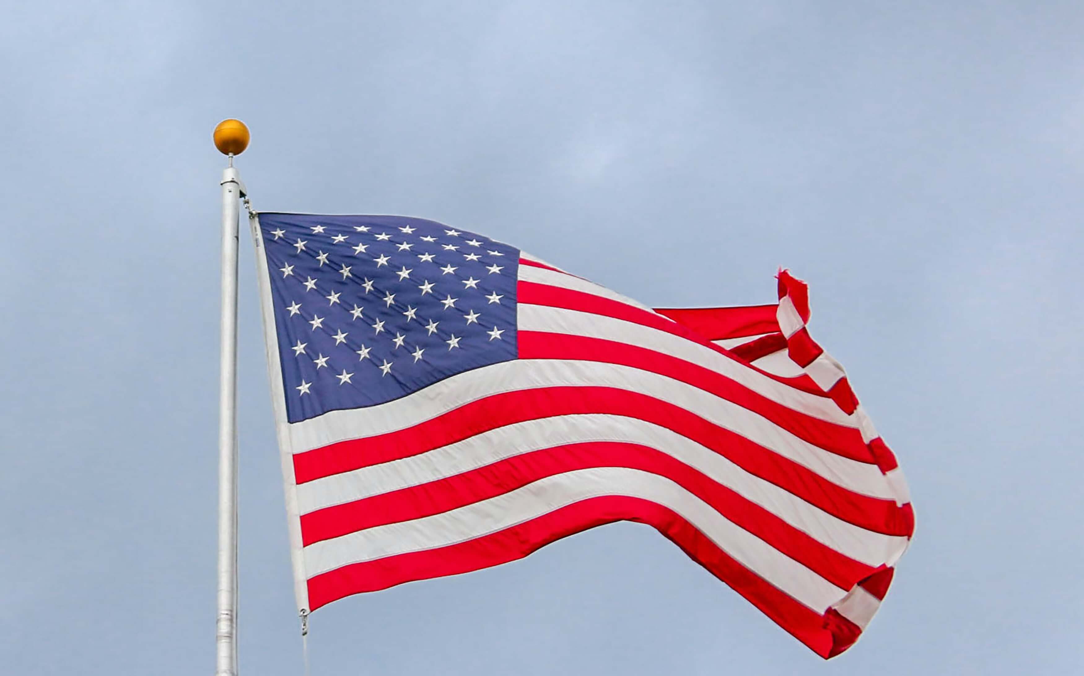 미국 국기 사진