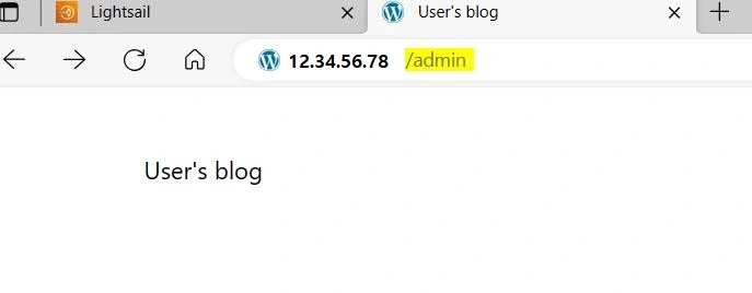 워드프레스 관리자 페이지 로그인