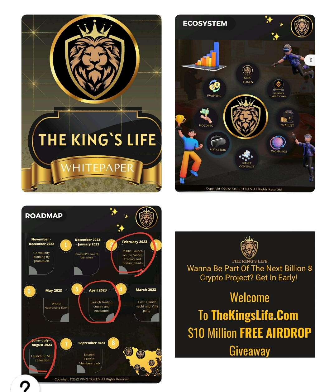  킹토큰(KING TOKEN) 에어드랍 10000 SWAP,WALLET,EXCHANGE, METAVERSE 커뮤니티토큰