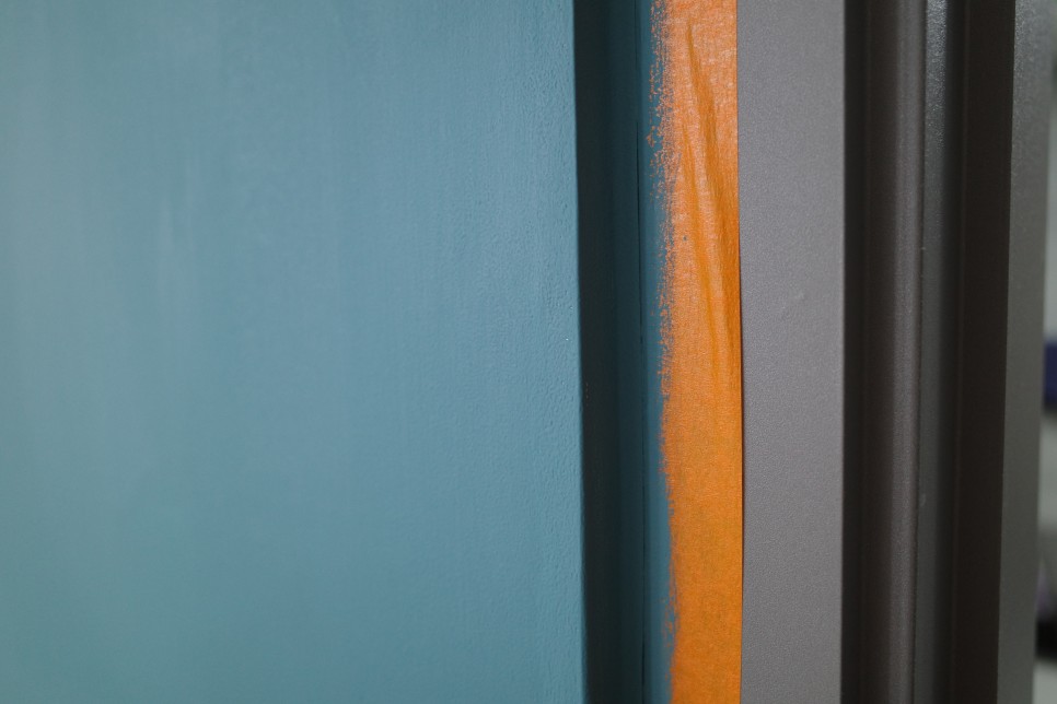 [댄 에드워드 무광 셀프 인테리어] 벽지 페인트 칠하기 13