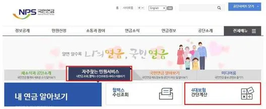 2018년 4대보험요율