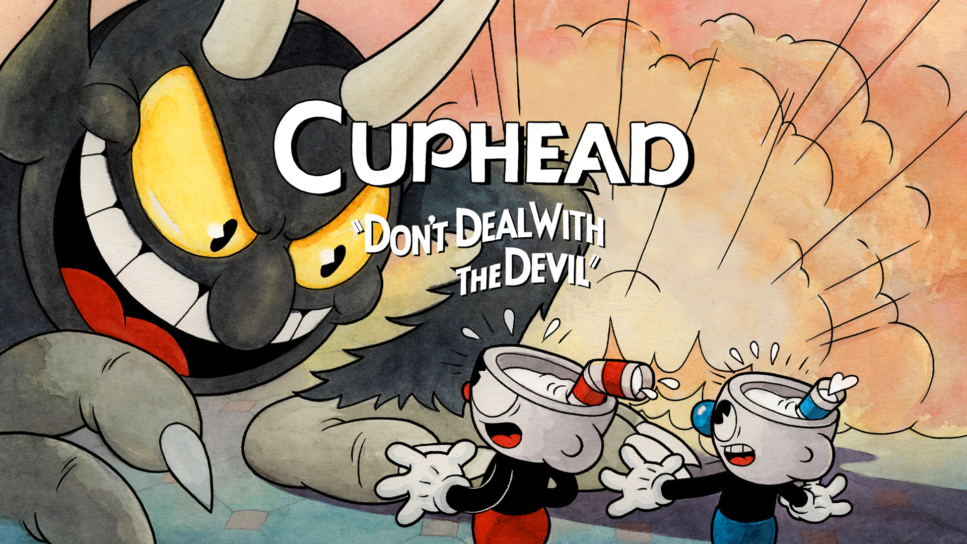  횡 스크롤 액션 게임, 컵헤드 (Cuphead)