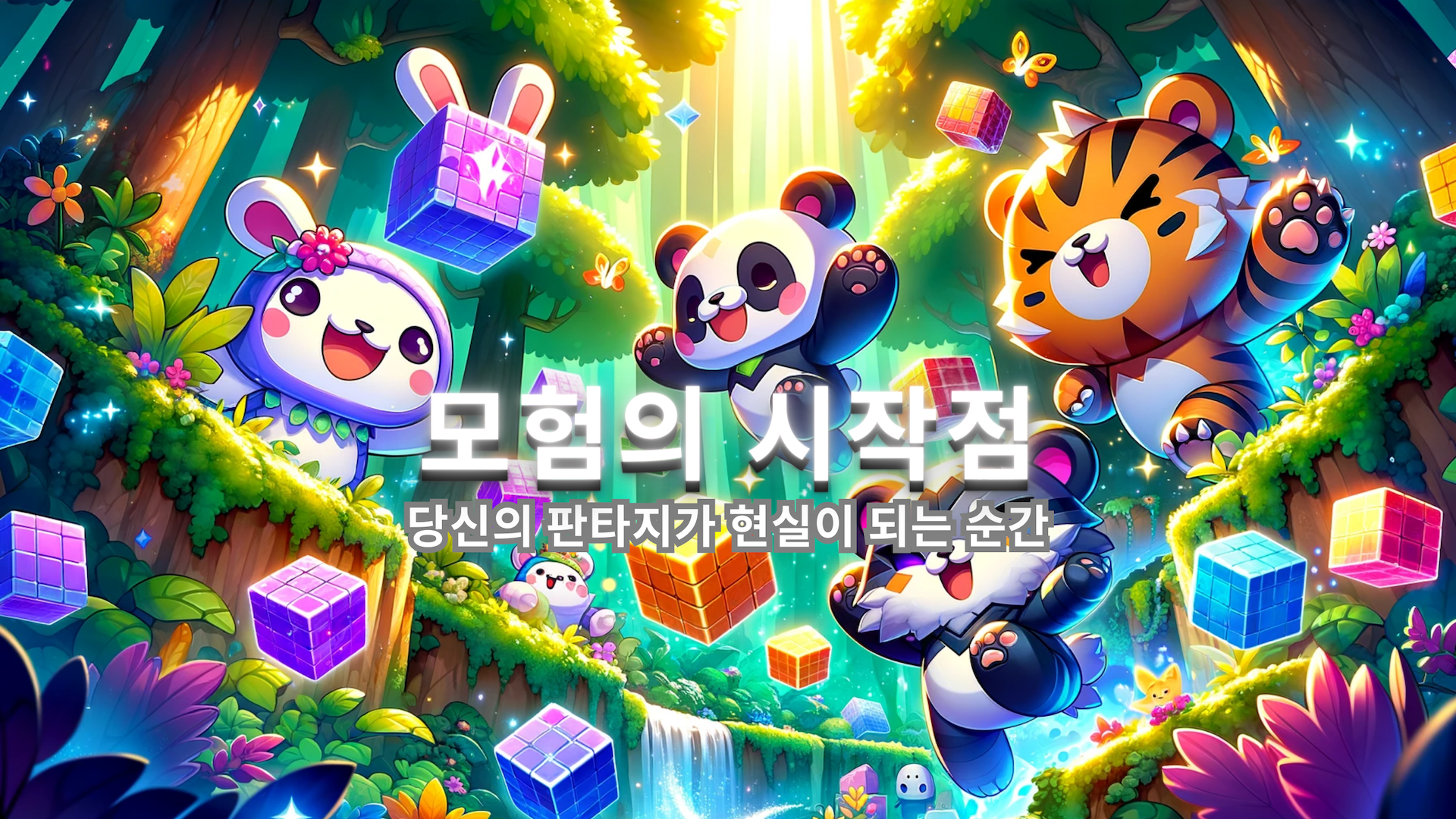  새로운 모바일 게임의 강자, '큐브 어드벤처: 몬스터 테이머' - 당신의 피드백과 텀블벅 참여로 완성도를 높이다