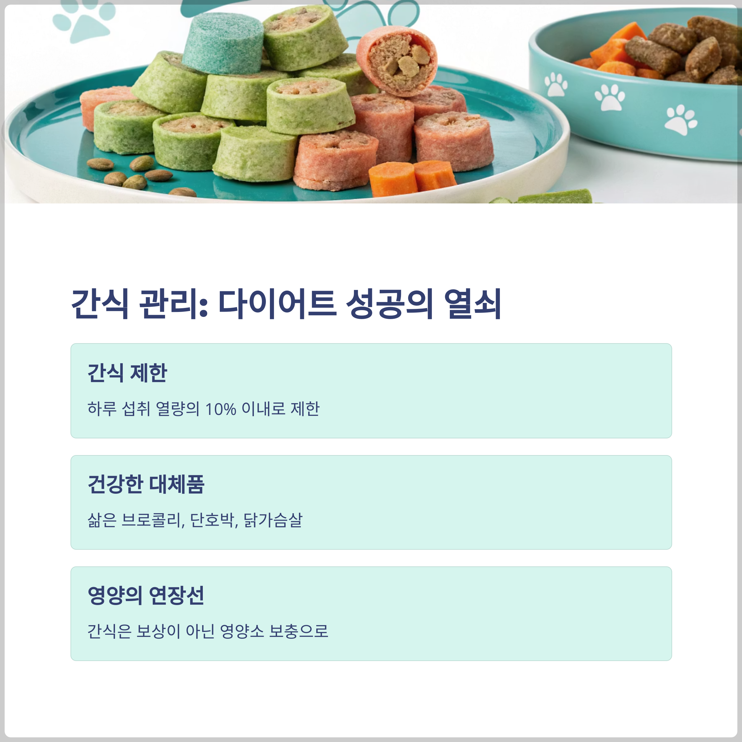 간식 줄이기: 가장 큰 도전이자 성공의 열쇠