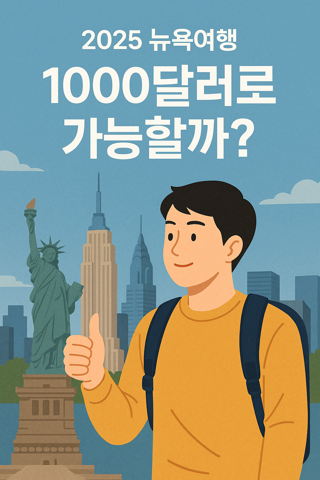 뉴욕여행- 1,000달러로- 가능할까?-라고 -적힌-이미지