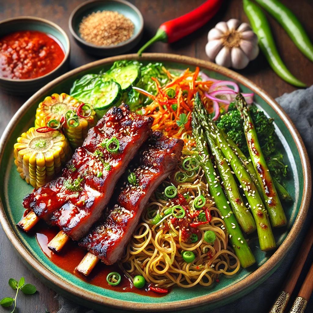 LA갈비비빔국수
