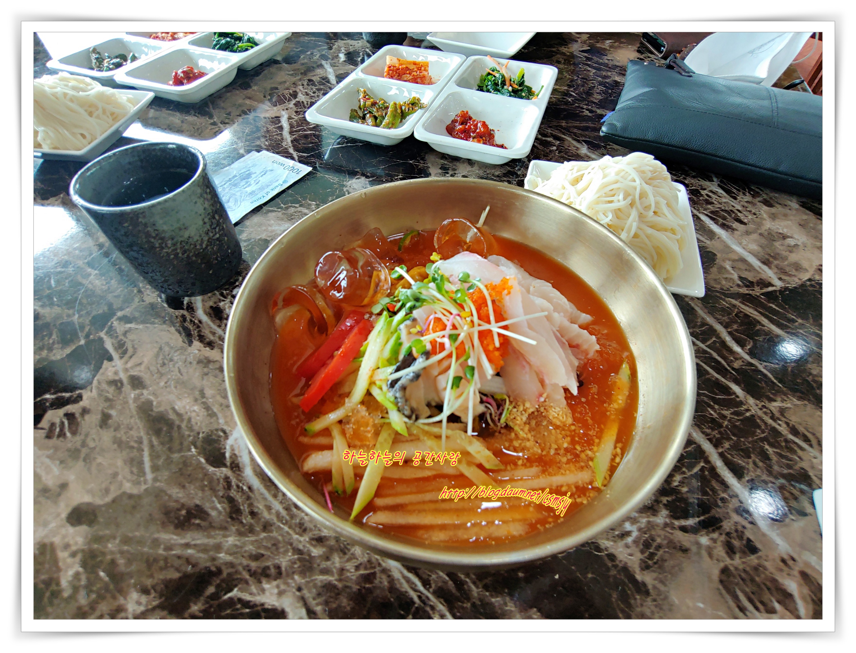 물회국수